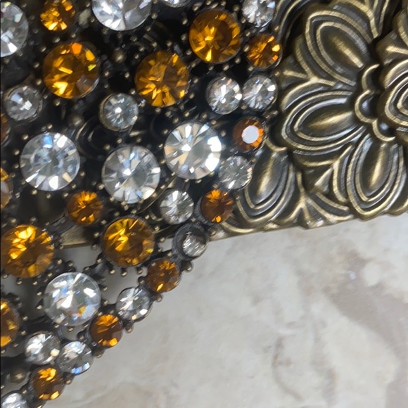 Vintage belt with giant heart buckle - Picture 6 of 8